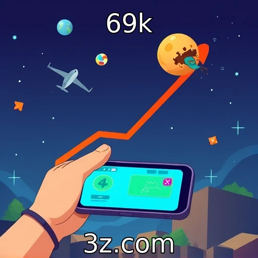 Crescimento da popularidade dos jogos mobile no Brasil - 69k